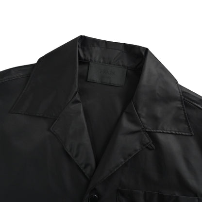 Prada triangle short-sleeved shirt