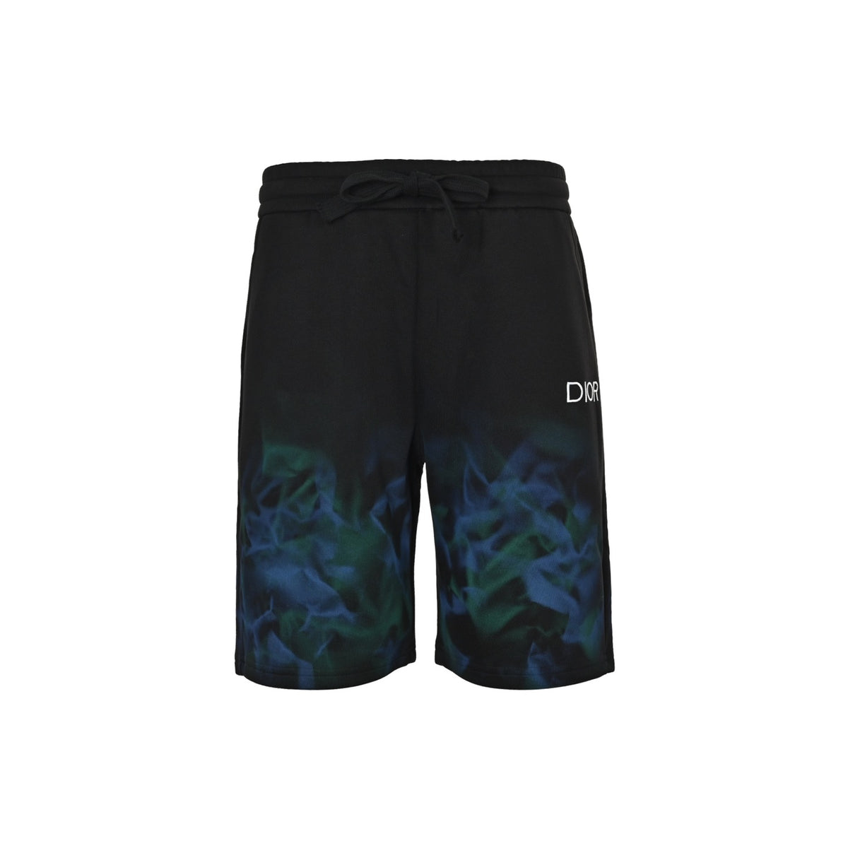 Dior smoke rendering print shorts