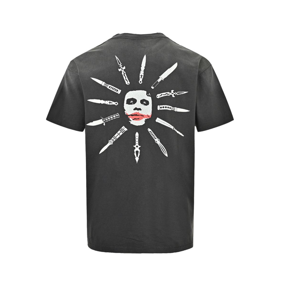 SAINT MICHAEL 25SS villain clown print short sleeves