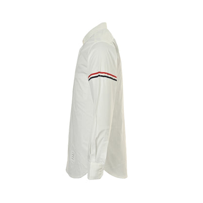 Thom Browne/Thom Brown classic double-sleeved webbing long-sleeved shirt