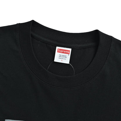 Supreme candle oil painting print crew neck short sleeves