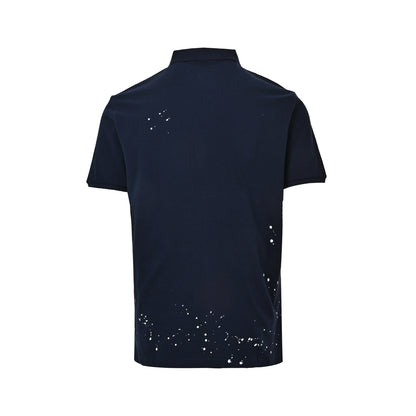Ralph Lauren limited inkjet color war horse embroidery Polo short sleeves
