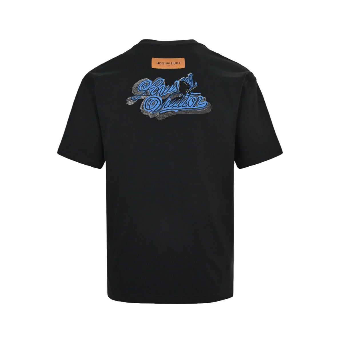 Louis Vuitton short sleeves with front and rear letter logo embroidery