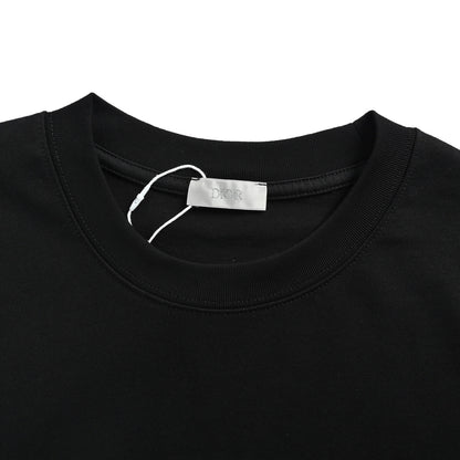 Dior metal badge short sleeves on the chest