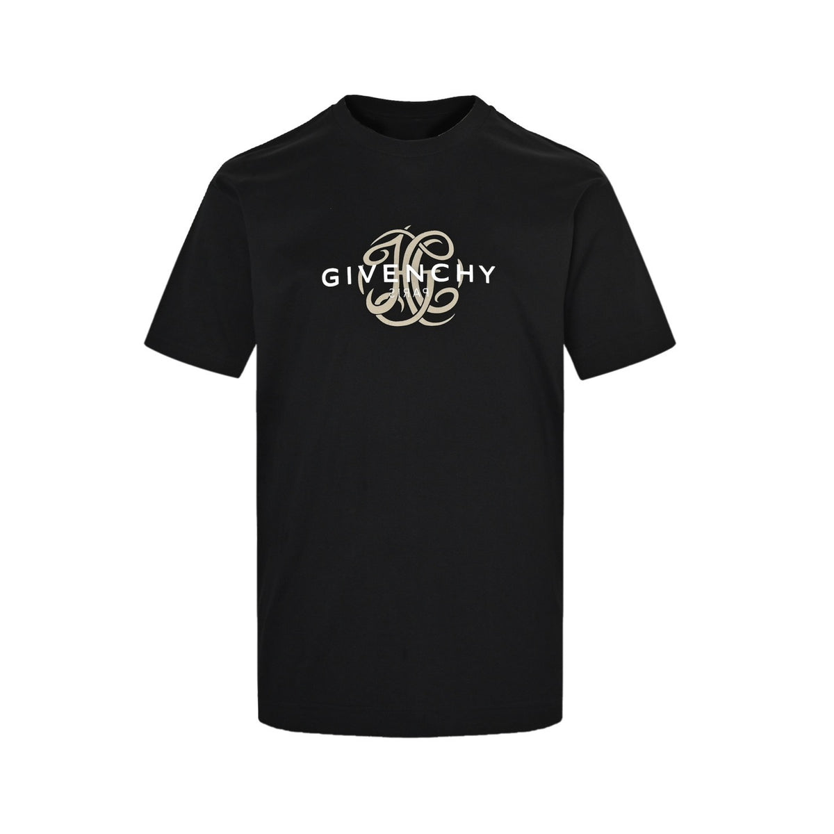 GIVENCHY 25ss reverse letter logo printed short sleeves