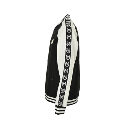 Moncler/Mask color block embroidered logo logo webbing suit zipper jacket