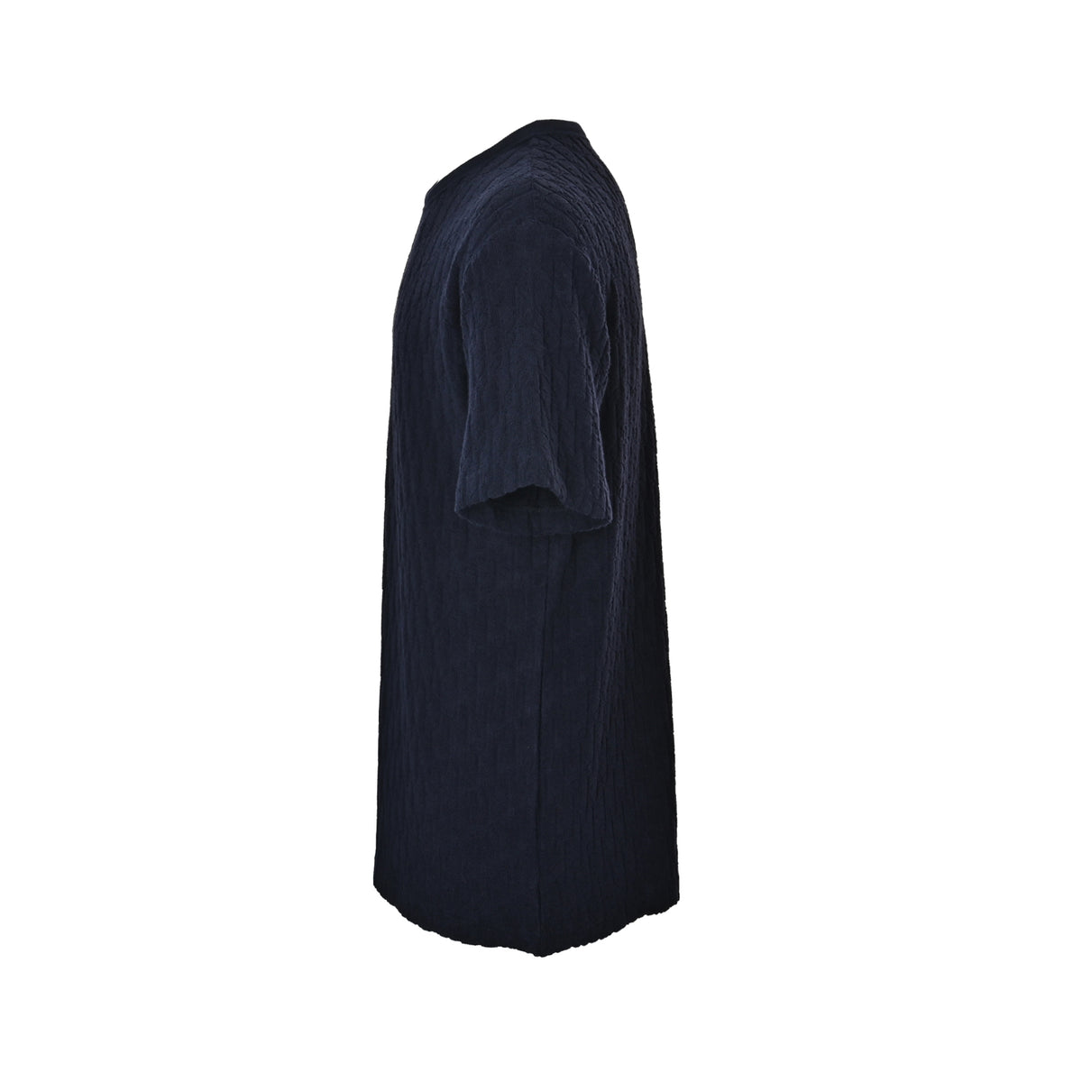 Dior terry cloth jacquard flocking suit short sleeves