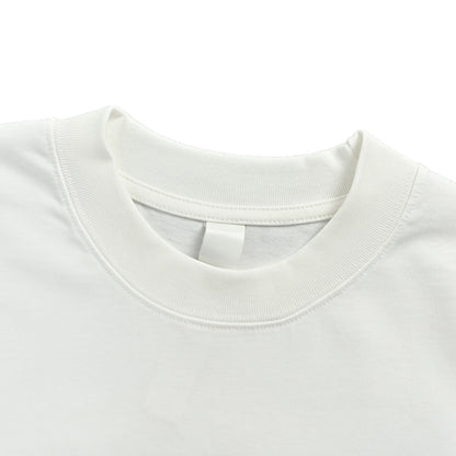 Chrome Hearts/Chrome Heart 26ss burnt patch embroidered letter short sleeves