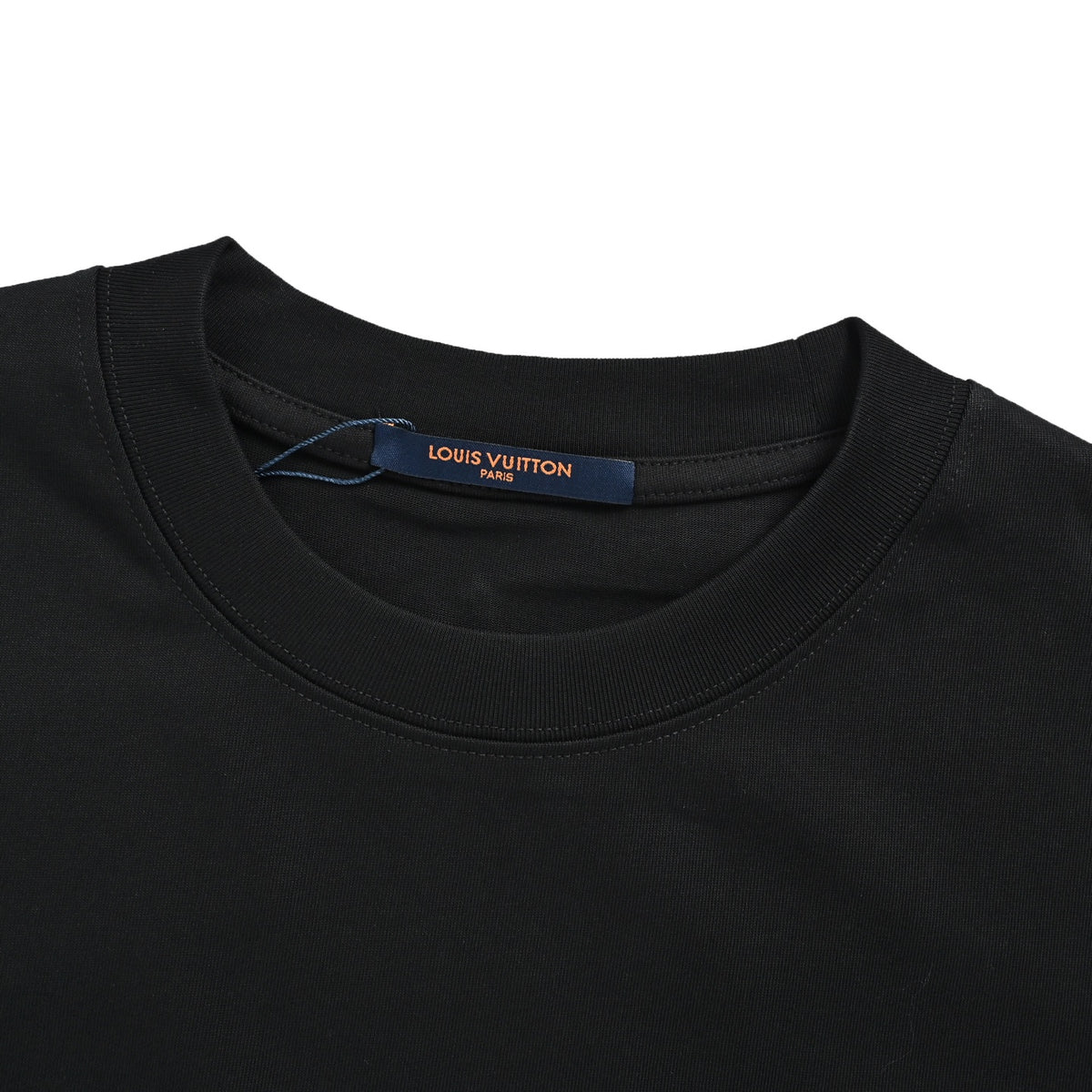 Louis Vuitton 26ss short sleeves with front and rear letter logo embroidery