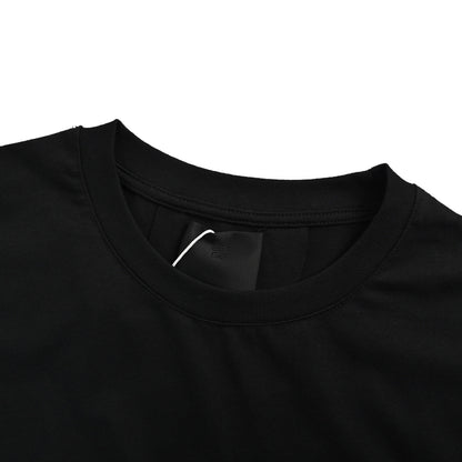 GIVENCHY 25ss chest towel embroidered logo short sleeves
