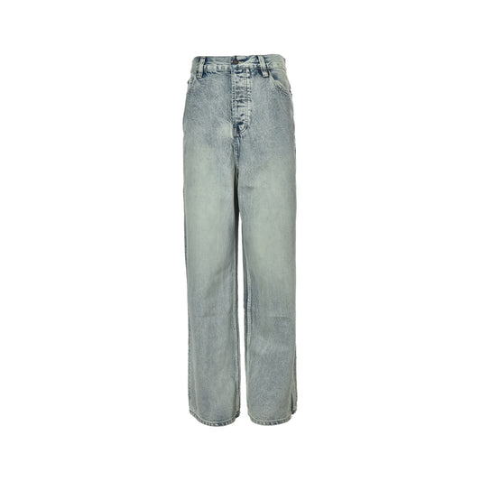 Balenciaga/Balanciaga Baggy ice blue denim trousers