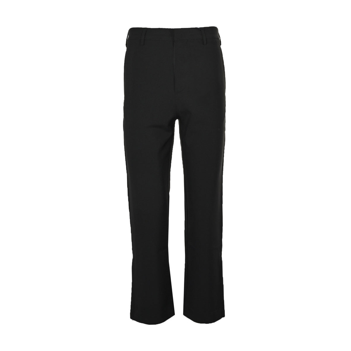 Prada 25ss back pocket triangle logo stretch trousers