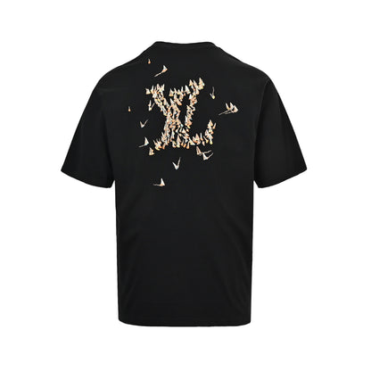 LouisVuitton/Louis Vuitton embroidered sailboat short sleeves
