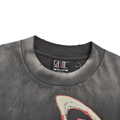 SAINT MICHAEL Death's List printed short sleeves