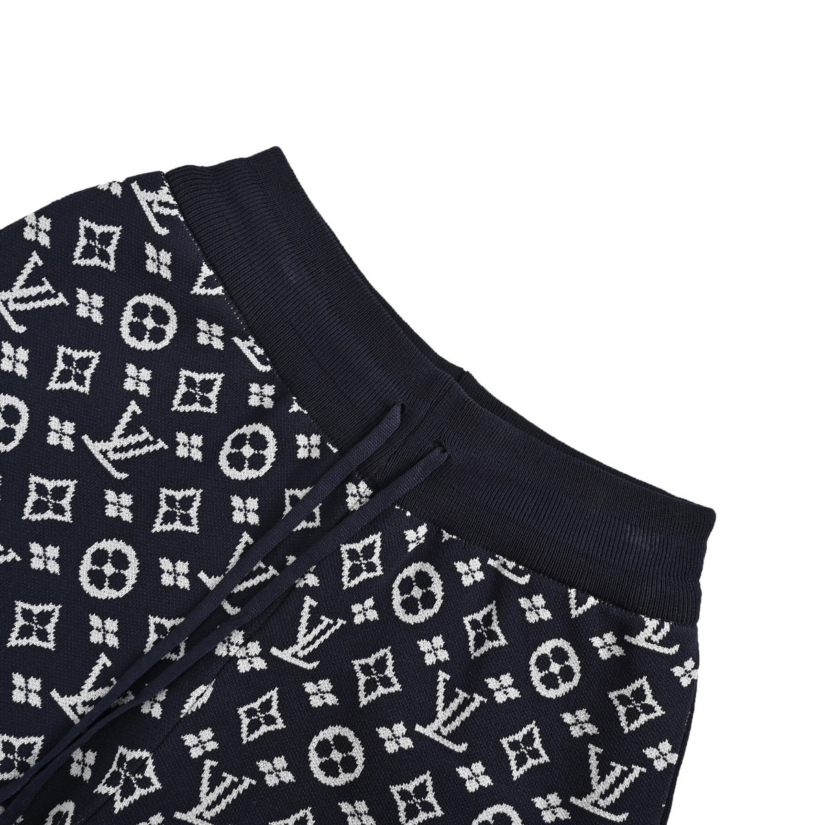 Louis Vuitton full-frame old flower jacquard knitted shorts