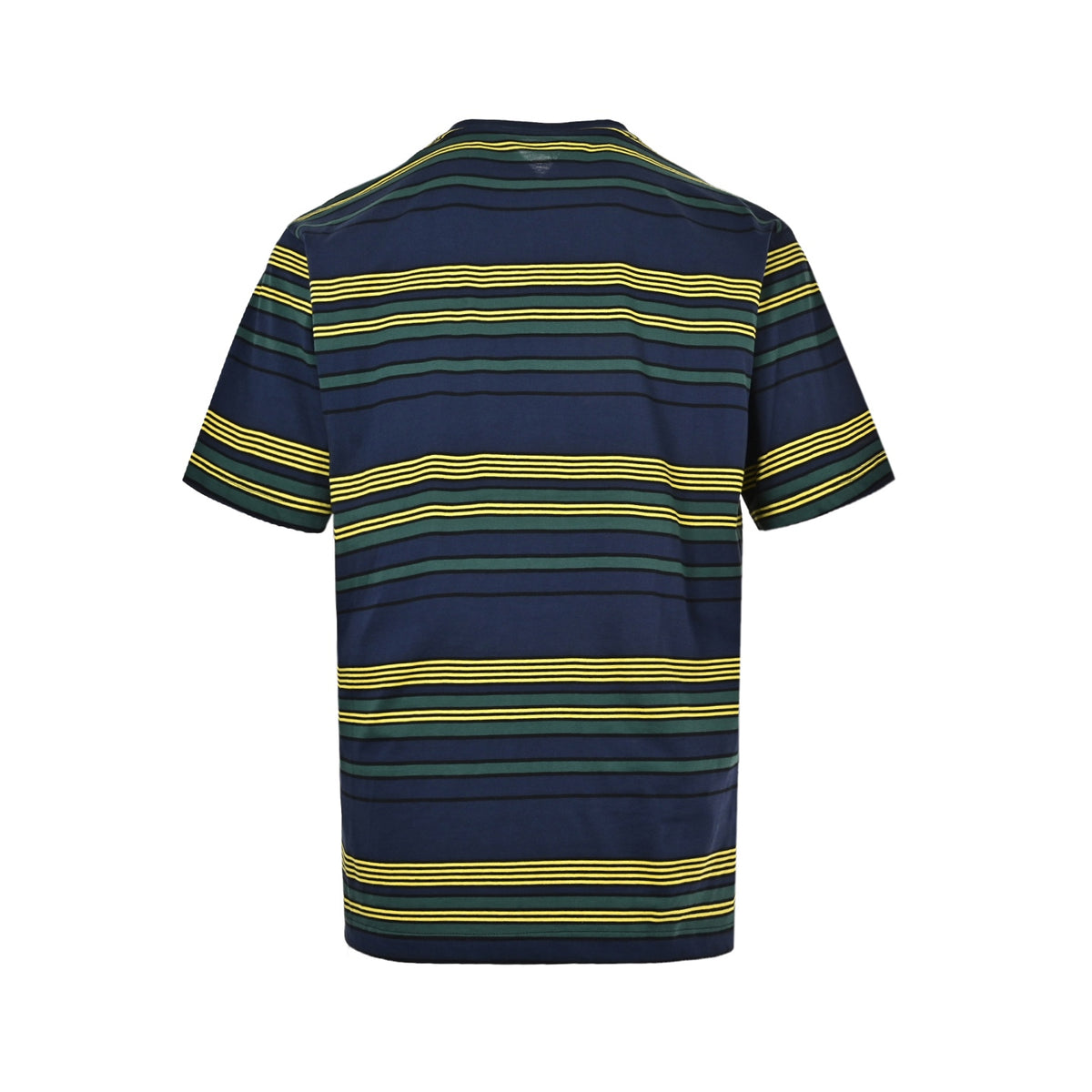 Miu Miu AUTOMNE series contrast striped knitted short-sleeves