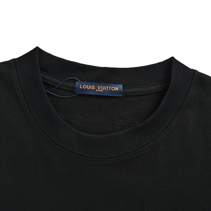Louis Vuitton mottled logo printed letter short sleeves