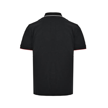 Thom Browne/Thom Brown three-color puppy patch embroidered Polo short sleeves
