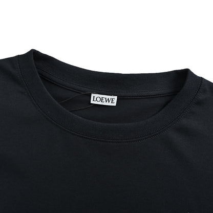 Loewe/Loewewe Louis Wins joint embroidered logo short sleeves