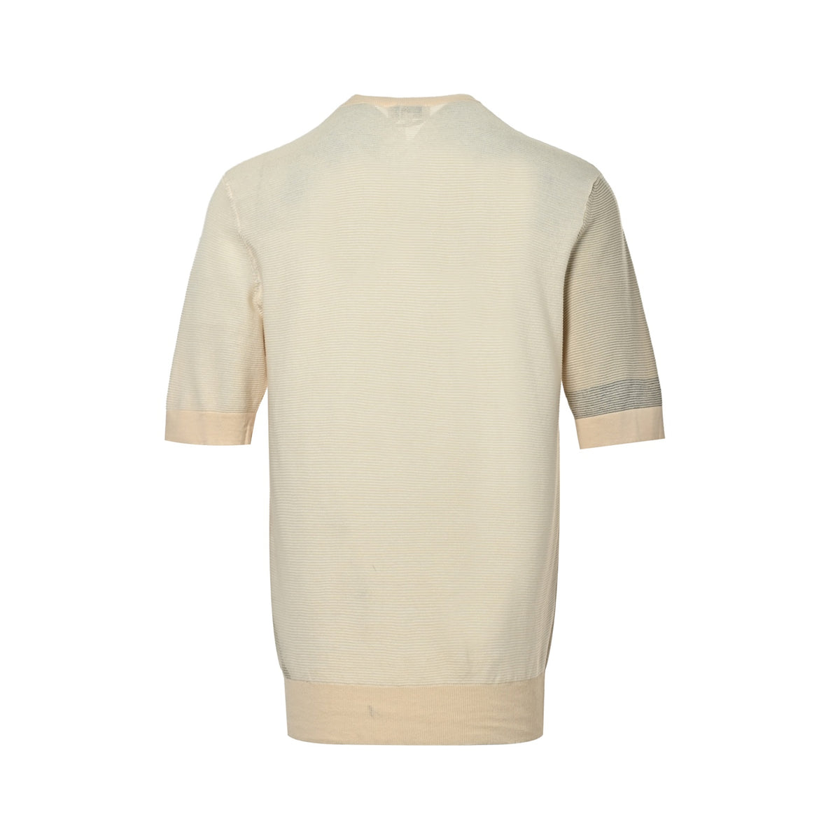 HERMES/Hermès logo jacquard knitted short sleeves