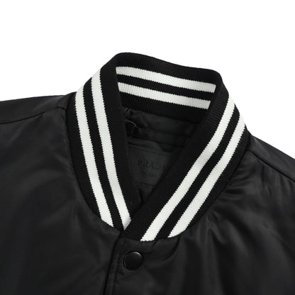 Louis Vuitton/Prada/Prada 25Fw triangle logo cotton vest Vuitton 25ss hot diamond route short sleeves