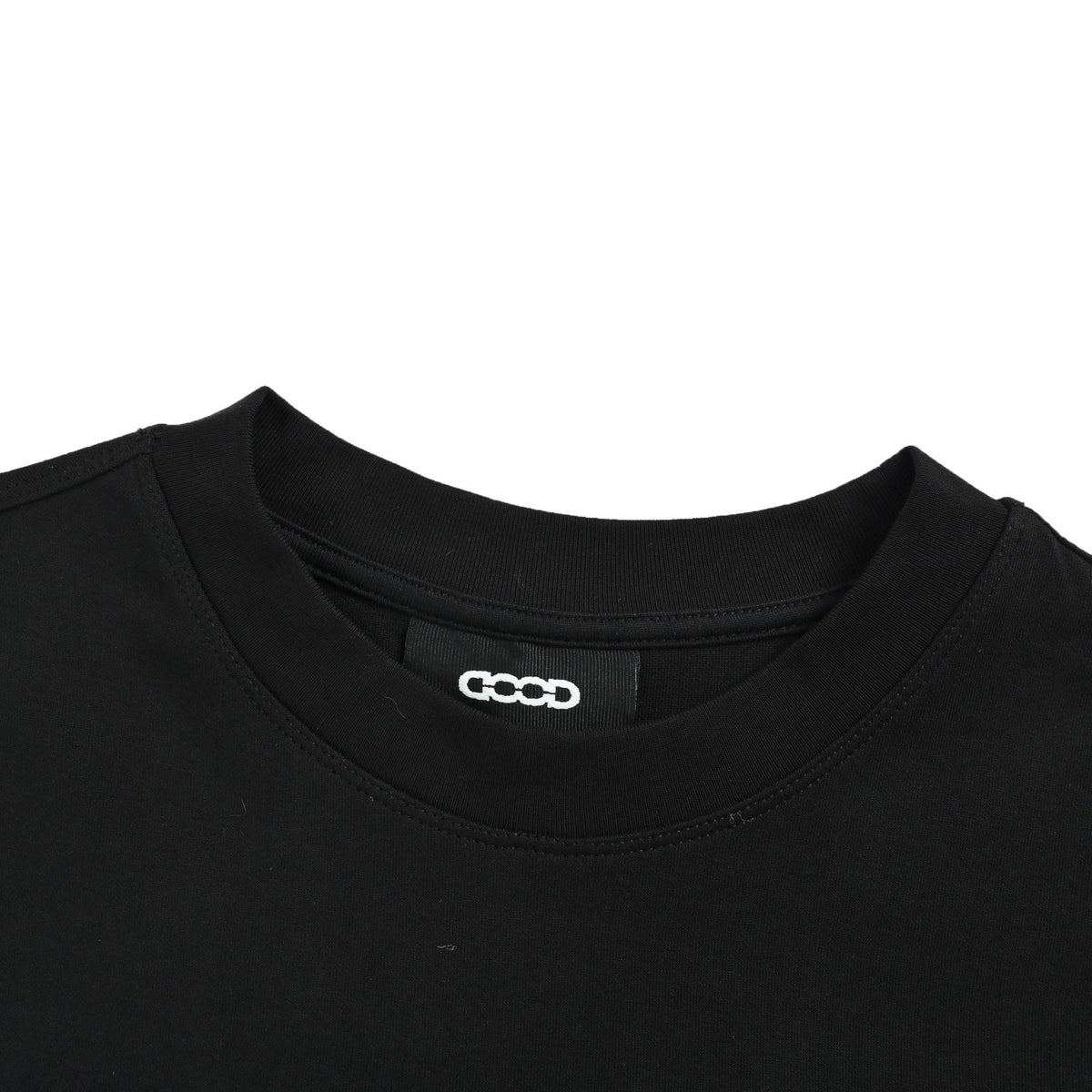 Good Brand Dark pattern electroplated porcelain pearl letters embroidered letters laminated T-shirt