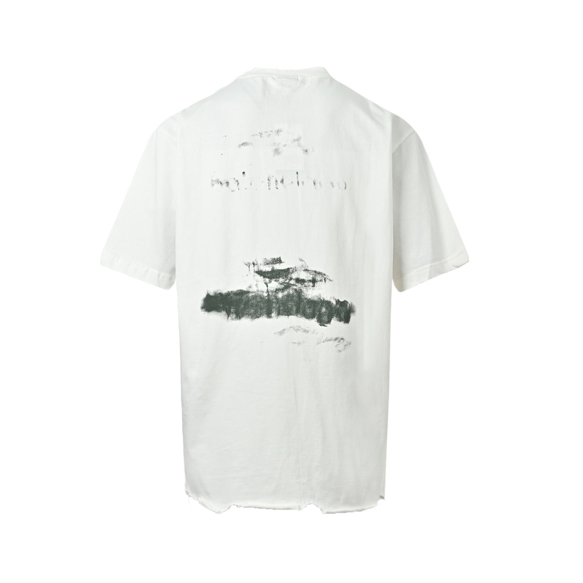 Balenciaga 25ss new destroyed graffiti short sleeves