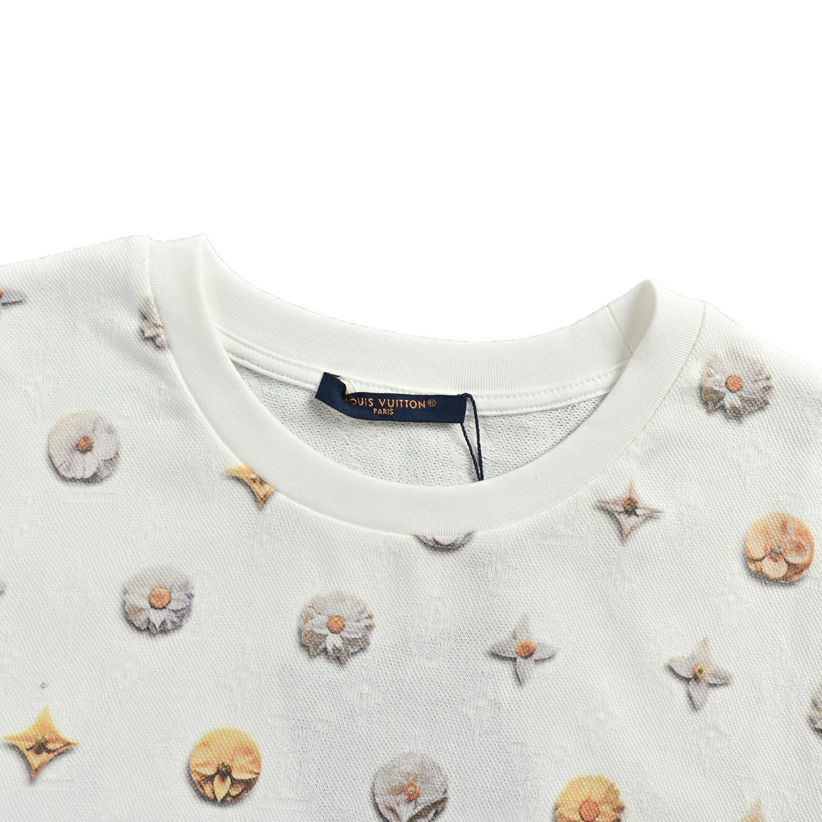 Louis Vuitton 26ss daisy print short sleeves