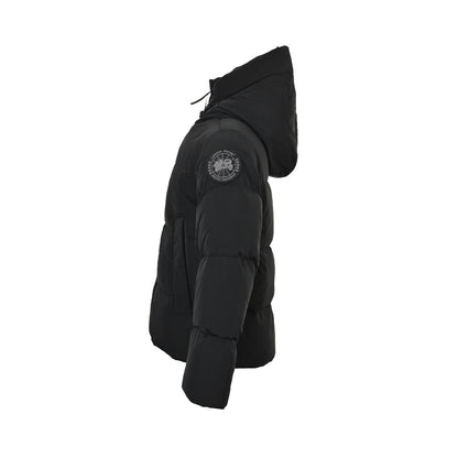 Canada Goose black label hooded down jacket