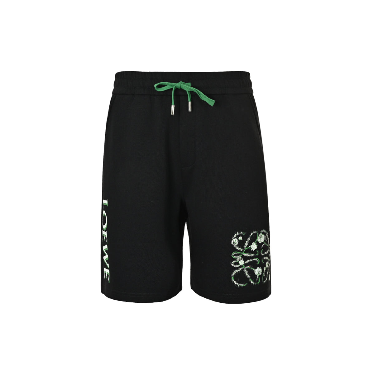 Loewe/Luo Yiwei 26ss flower vine logo printed shorts