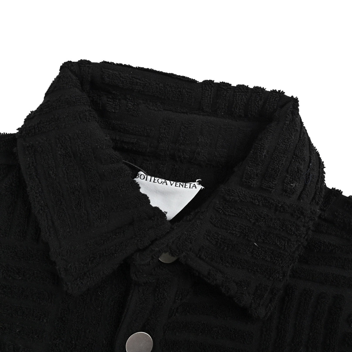 Bottega Veneta/BV 25ss terry woven short-sleeved shirt