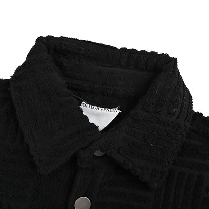 Bottega Veneta/BV 25ss terry woven short-sleeved shirt