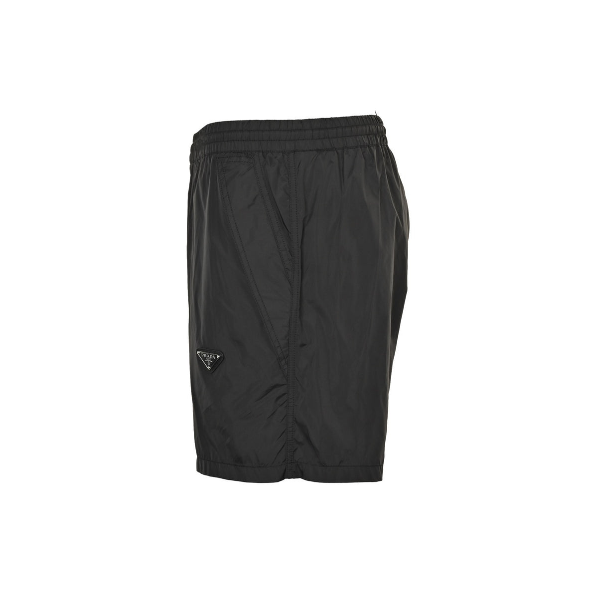 Prada 25ss classic triangle logo nylon shorts