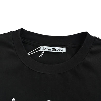 Acne Studios 1996 airbrushed distressed logo printed short sleeves