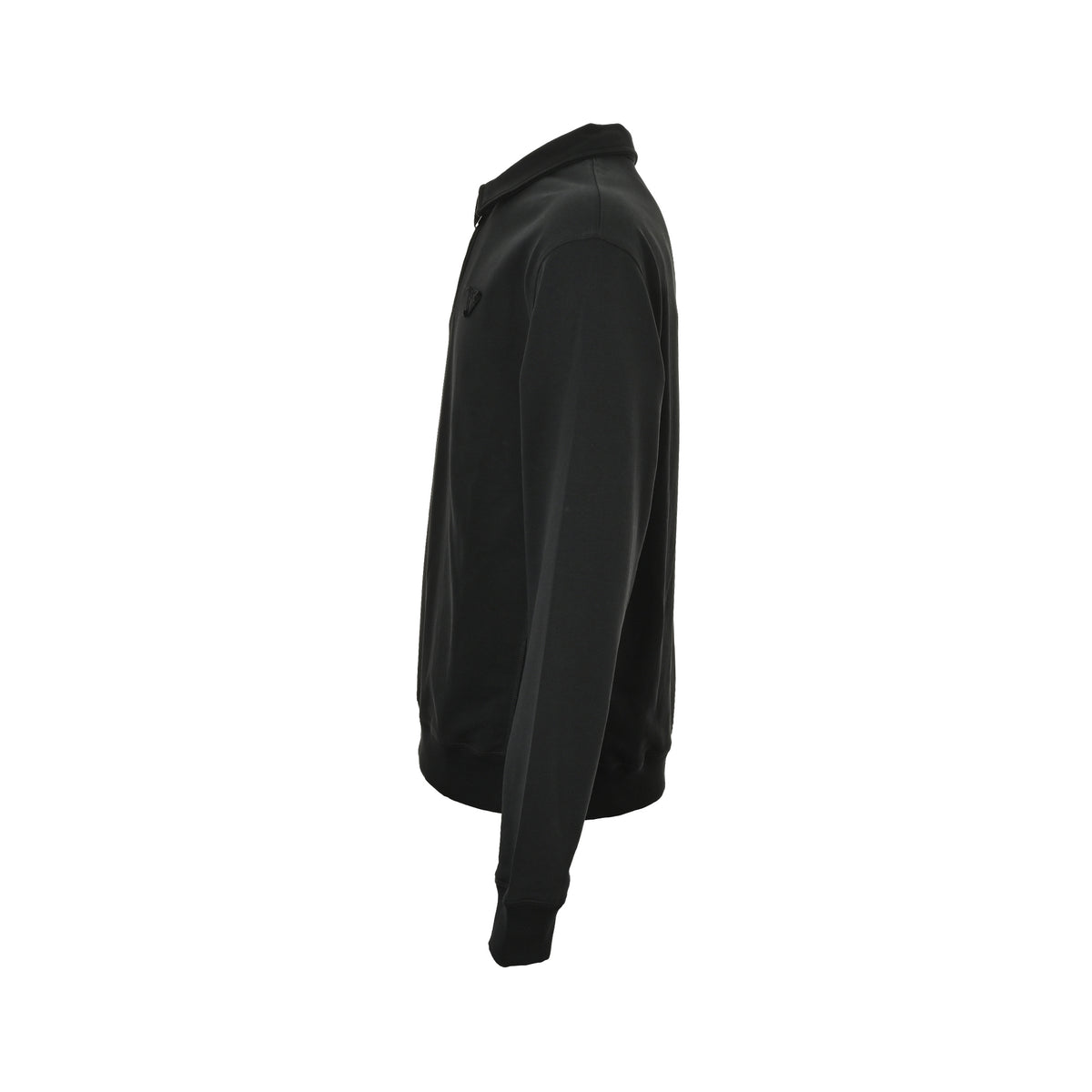 Prada 25Fw cloth label half-zip lapel POLO sweatshirt