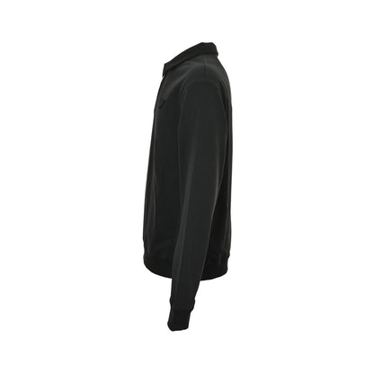 Prada 25Fw cloth label half-zip lapel POLO sweatshirt