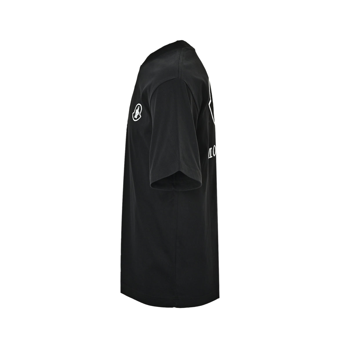 Moncler/Mask 1952 Embroidered Logo Round Neck Short Sleeves