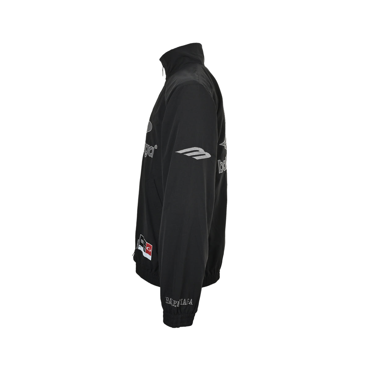Balenciaga 3M football stand collar jacket