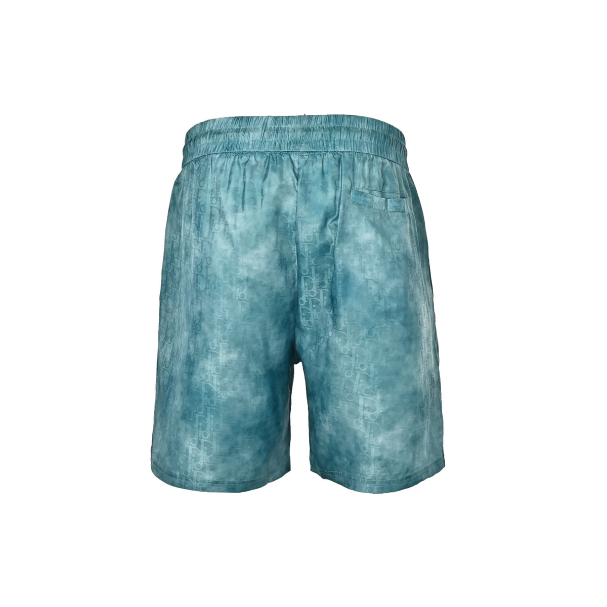 Dior 26ss tie-dye dark pattern all-over printed presbyopic shorts