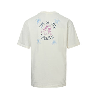 SAINT MICHAEL 25SS cartoon abstract monster print short sleeves