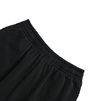 Balenciaga 26ss scrambled letter tape shorts