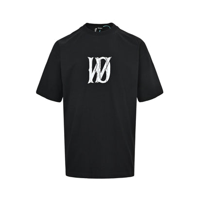 We11 Done simple LOGO printed short sleeves
