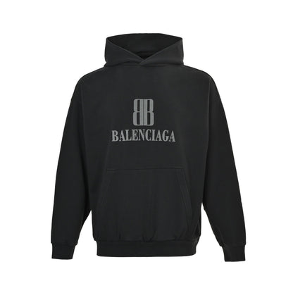 Balenciaga/Balanciaga 25Fw double B letter logo hooded sweatshirt