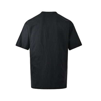 SAINT LAURENT hem label short sleeves