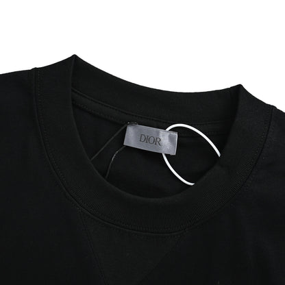Dior heavy beaded embroidery short sleeves