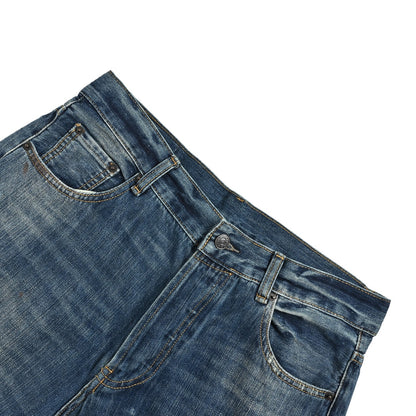 Acne Studios 2021F splash-ink distressed jeans