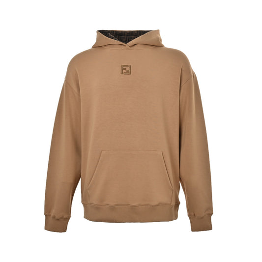 Fendi FF embroidered hooded sweatshirt