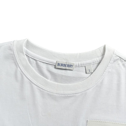 Burberry war horse patch label short sleeves