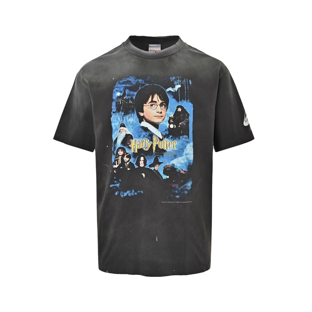 SAINT MICHAEL Harry Potter Hogwarts printed short sleeves