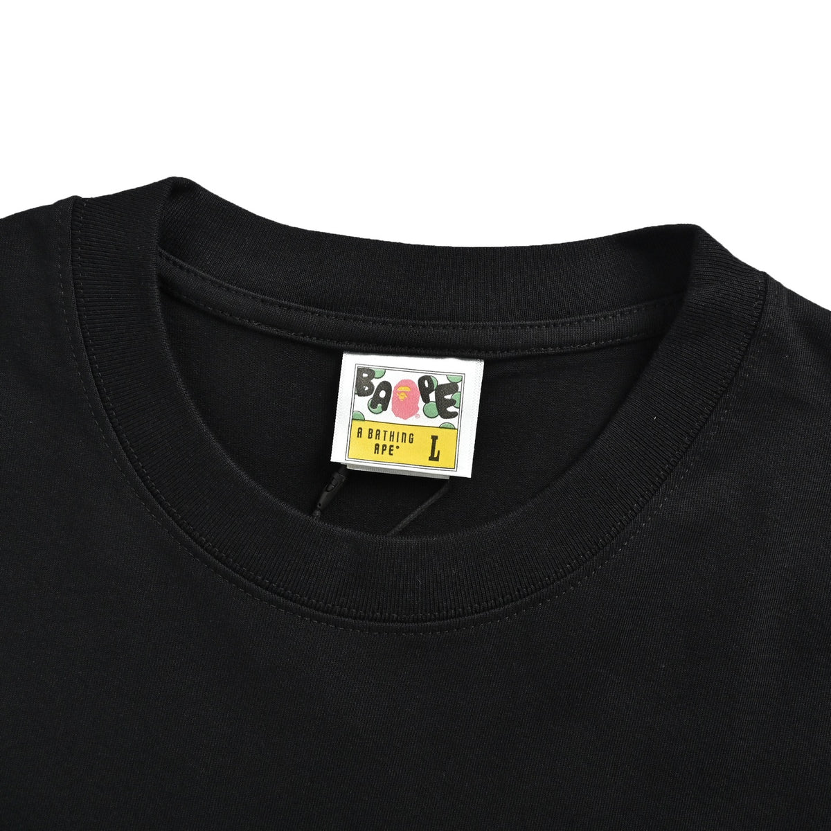 Bape 26ss little monkey cycling printed short sleeves